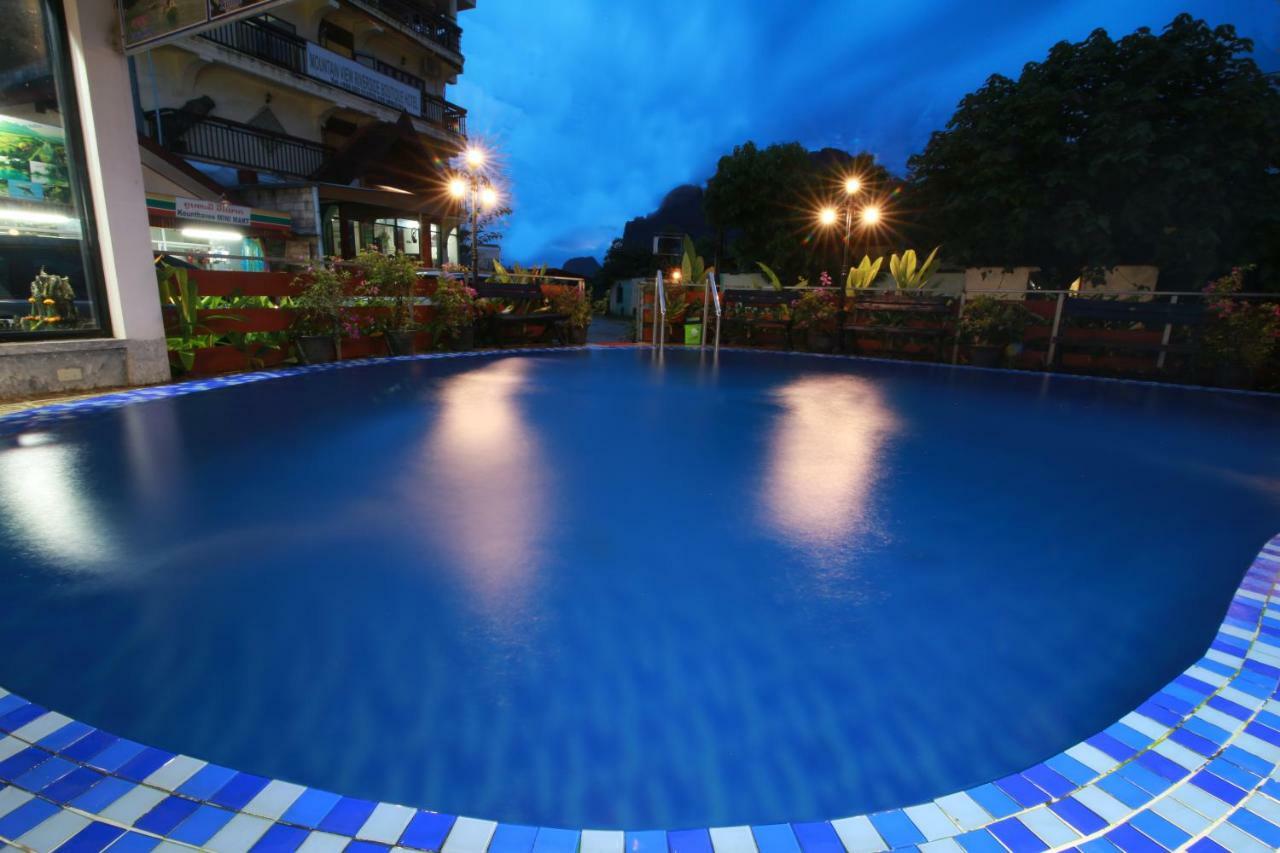 Vang Vieng Victory Hotel Exterior foto